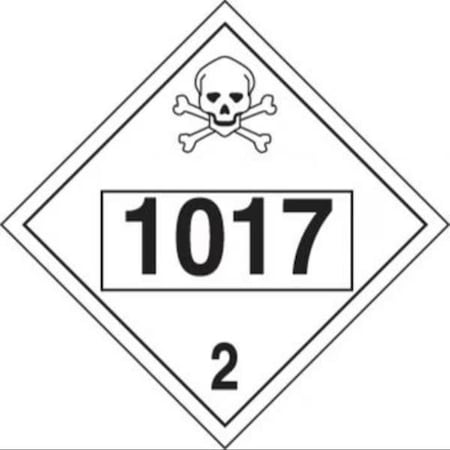 Accuform 4DIGIT DOT PLACARDS HAZARD CLASS 2 MPL725FV25 MPL725FV25